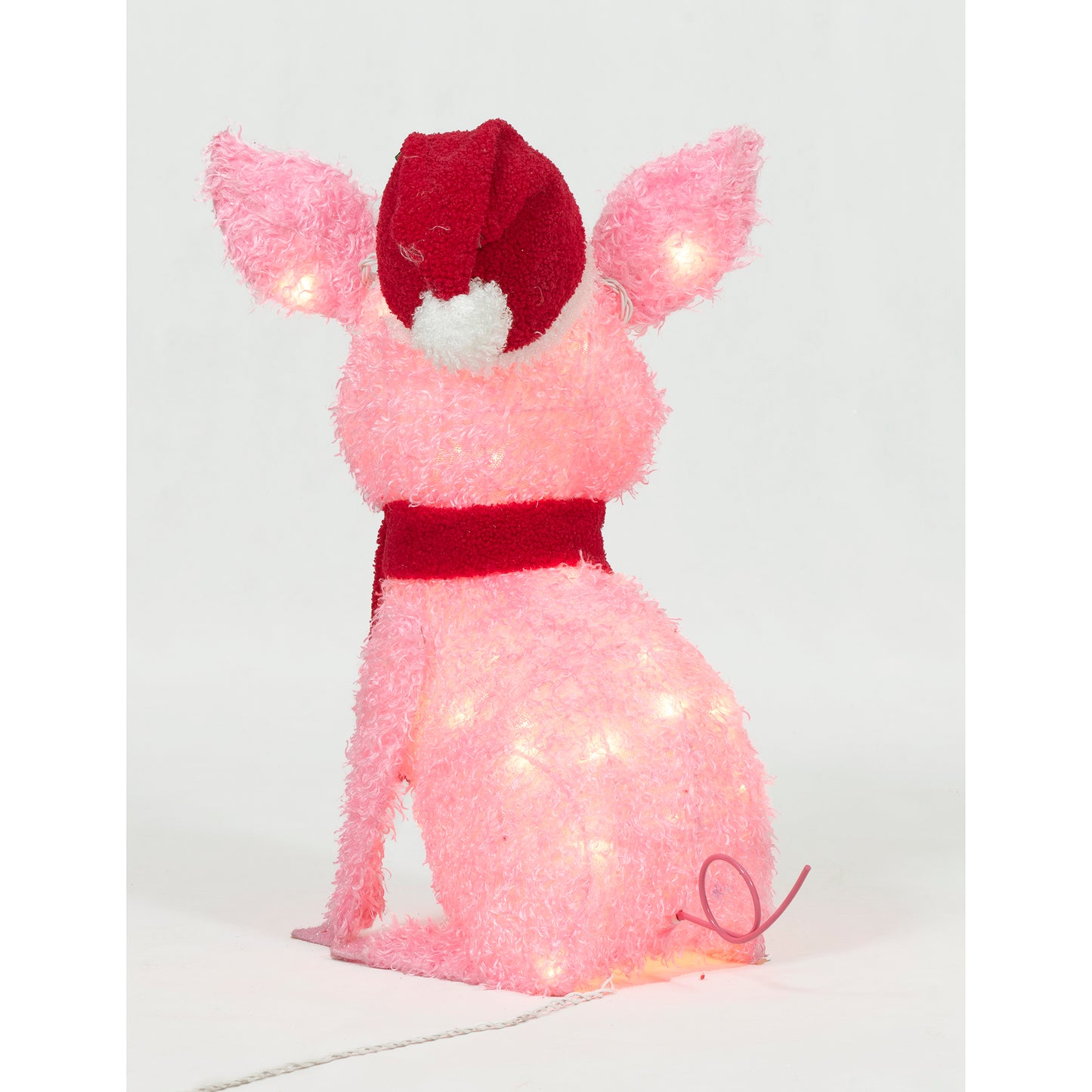 22-Inch Plush Pig Christmas Décor image 3