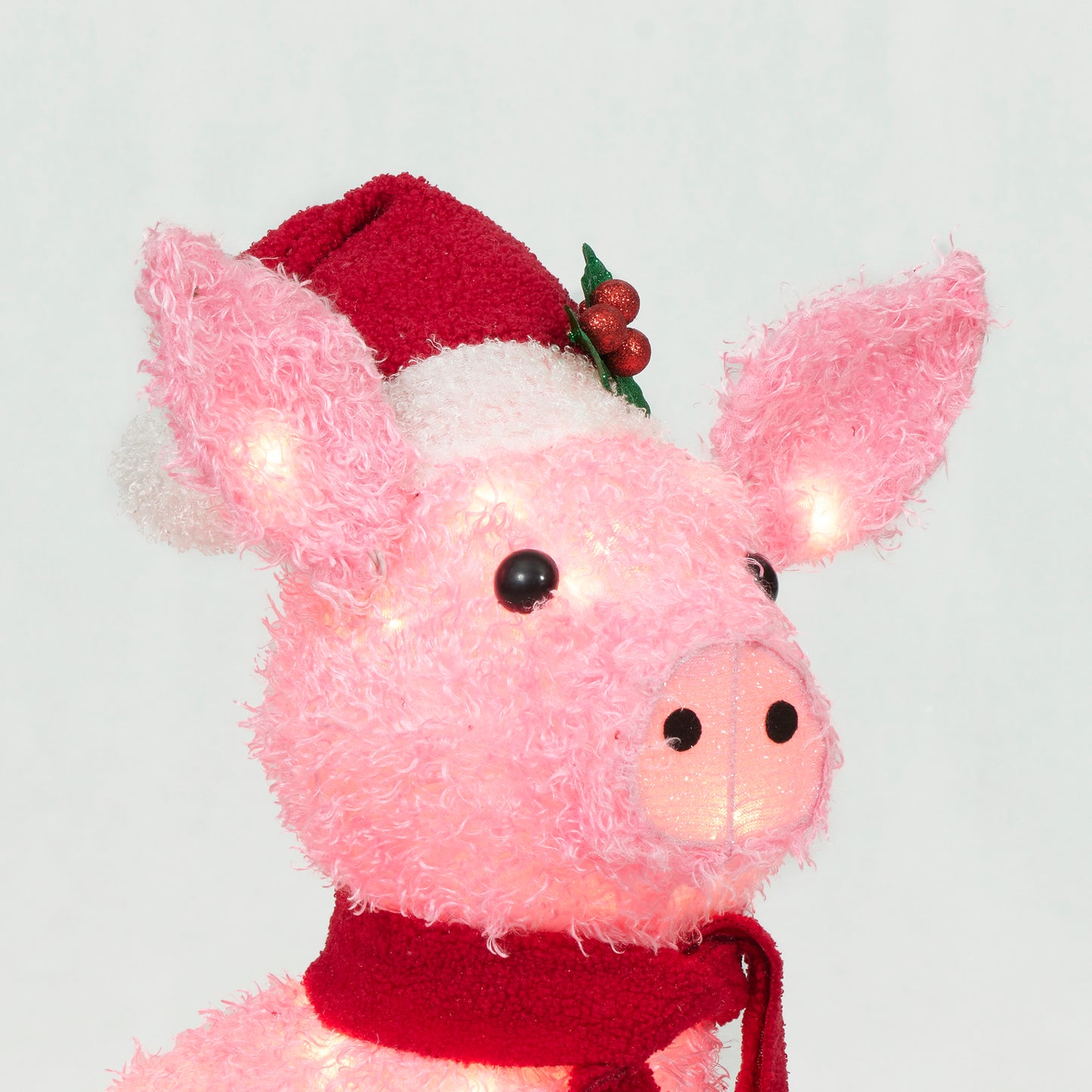22-Inch Plush Pig Christmas Décor image 6