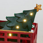 Load image into Gallery viewer, 27&quot; UL LED Truck With Christmas Tree Sculpture
