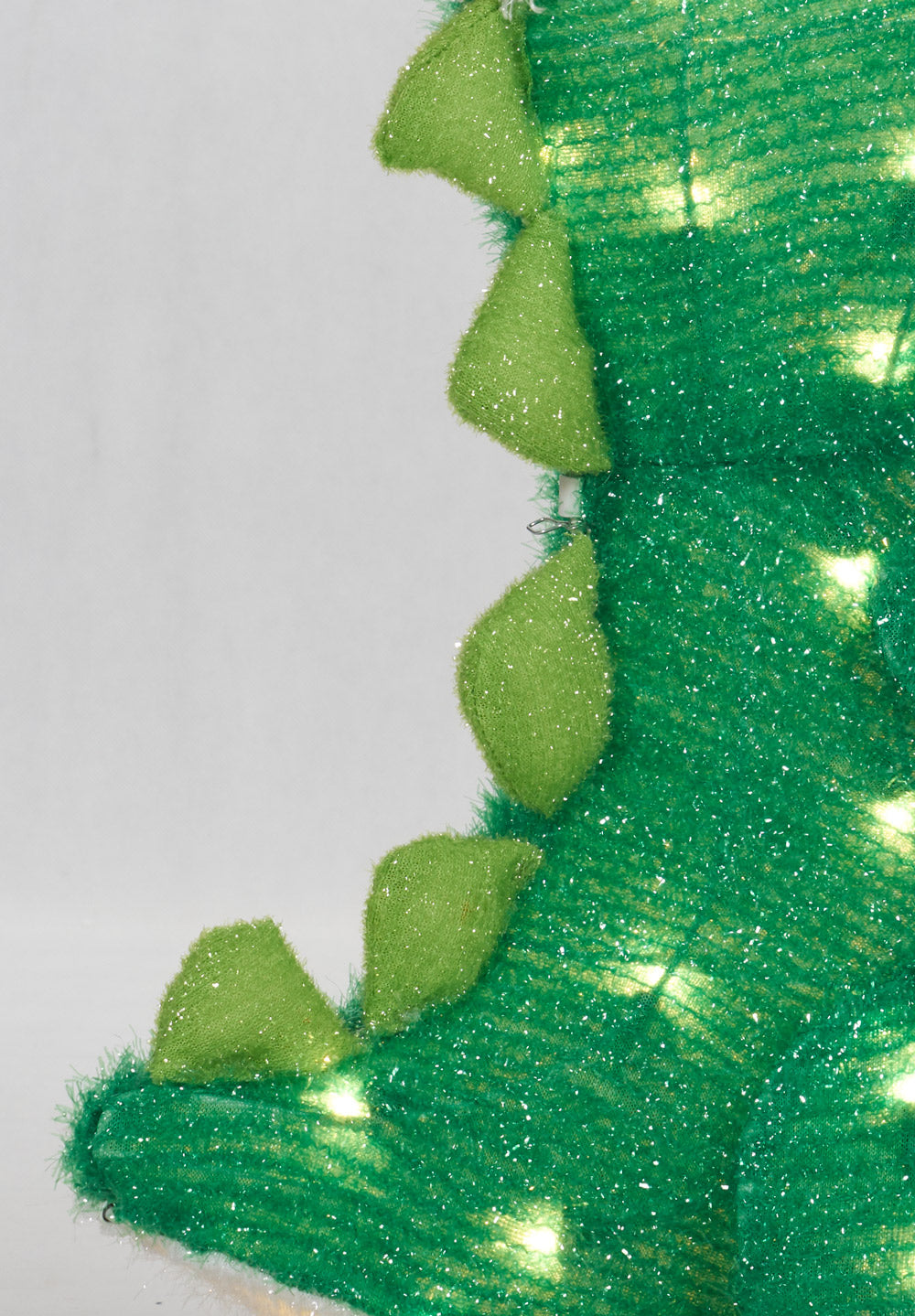 26-Inch Dinosaur With Peppermint Sculpture Christmas Décor image 5