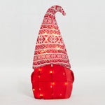 Load image into Gallery viewer, Everstar 22&quot; UL PLUSH GNOME WITH RED HAT SCULPTURE, Red
