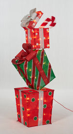 Load image into Gallery viewer, 48&quot; UL Stacked Gift Box  Sculpture
