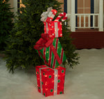 Load image into Gallery viewer, 48&quot; UL Stacked Gift Box  Sculpture
