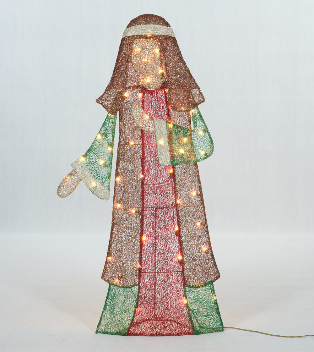 66" Set Of 4 Nativity Set Sculpture