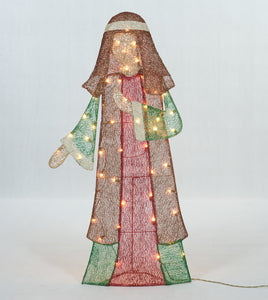 66" Set Of 4 Nativity Set Sculpture