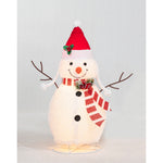 Load image into Gallery viewer, Everstar Set Of 2  Pop Up Snowmen Sculpture, White
