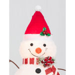Load image into Gallery viewer, Everstar Set Of 2  Pop Up Snowmen Sculpture, White
