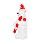 Load image into Gallery viewer, A Holiday Company 15 ft Lighted Polar Bear Christmas Inflatable with Programmed Lights, Self-Inflating Outdoor Yard Decoration with Fan, Stakes and Tethers
