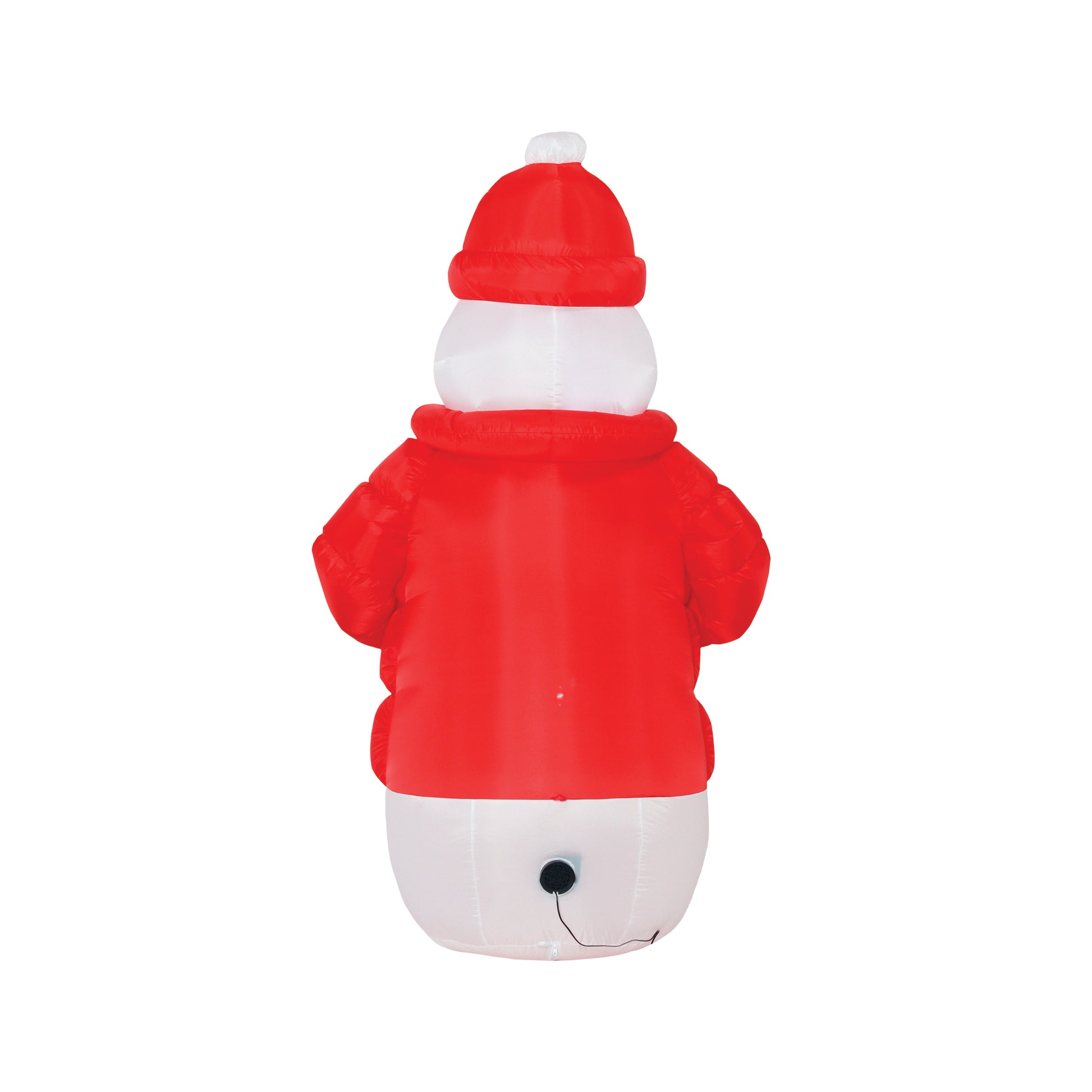 6-Ft Snowman in Puffy Jacket Christmas Inflatable image 4
