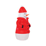 Load image into Gallery viewer, A Holiday Company 6 ft Lighted Snowman in Puffy Jacket Christmas Inflatable, Self-Inflating Indoor Outdoor Yard Decoration with Fan
