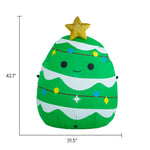 Load image into Gallery viewer, Squishmallows Johann 3.5 ft Lighted Christmas Inflatable by A Holiday Company, Self-Inflating Indoor Outdoor Yard Decoration with Fan
