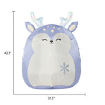 Load image into Gallery viewer, Squishmallows Farryn 3.5 ft Lighted Christmas Inflatable by A Holiday Company, Self-Inflating Indoor Outdoor Yard Decoration with Fan
