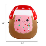 Load image into Gallery viewer, Squishmallows Janis 3.5 ft Lighted Christmas Inflatable by A Holiday Company, Self-Inflating Indoor Outdoor Yard Decoration with Fan

