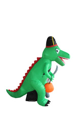 Load image into Gallery viewer, A Holiday Company 8ft Inflatable Dino Pirate, 8 ft Tall, Multi
