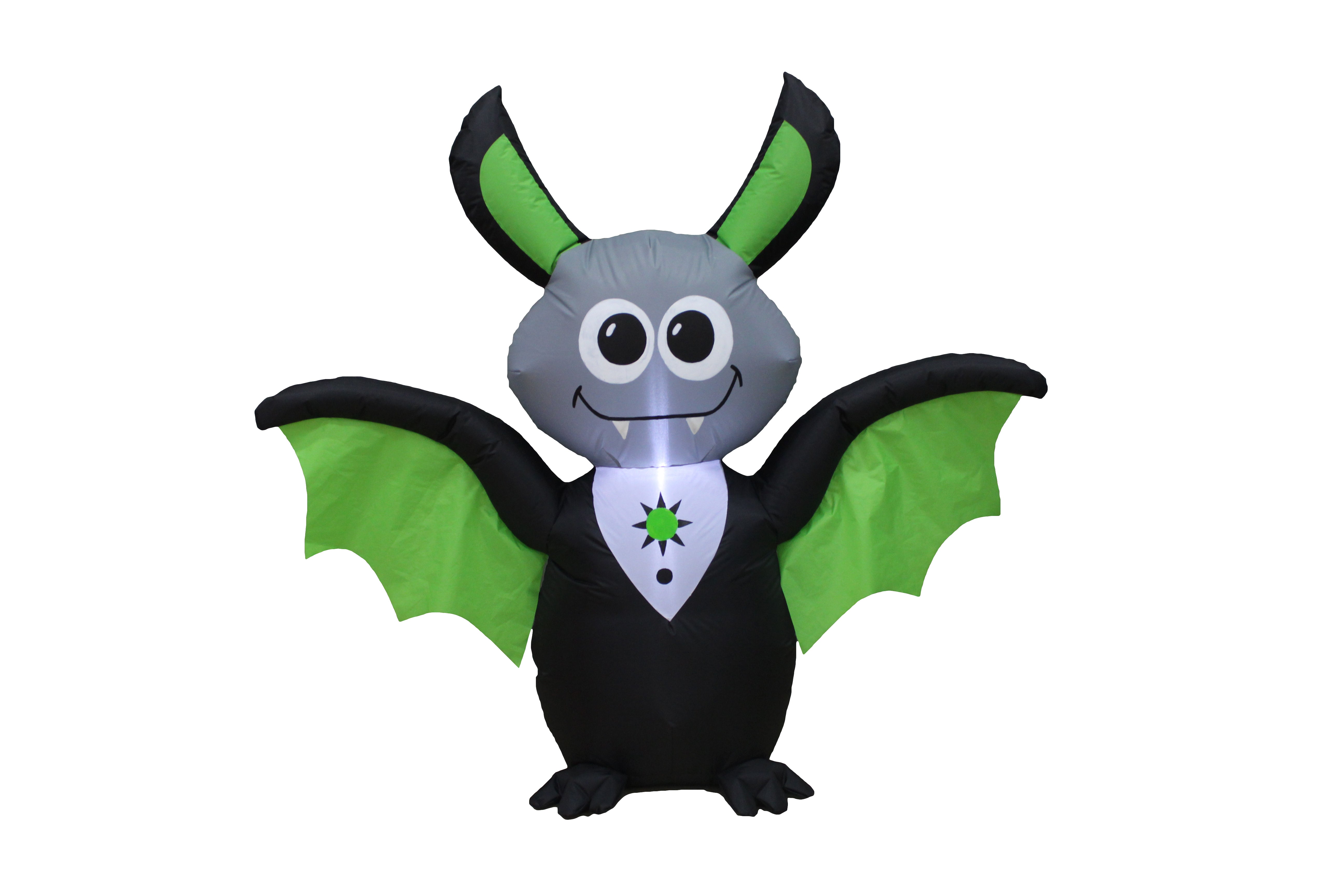 A Holiday Company 4ft Inflatable Bat, 4 ft Tall, Multi