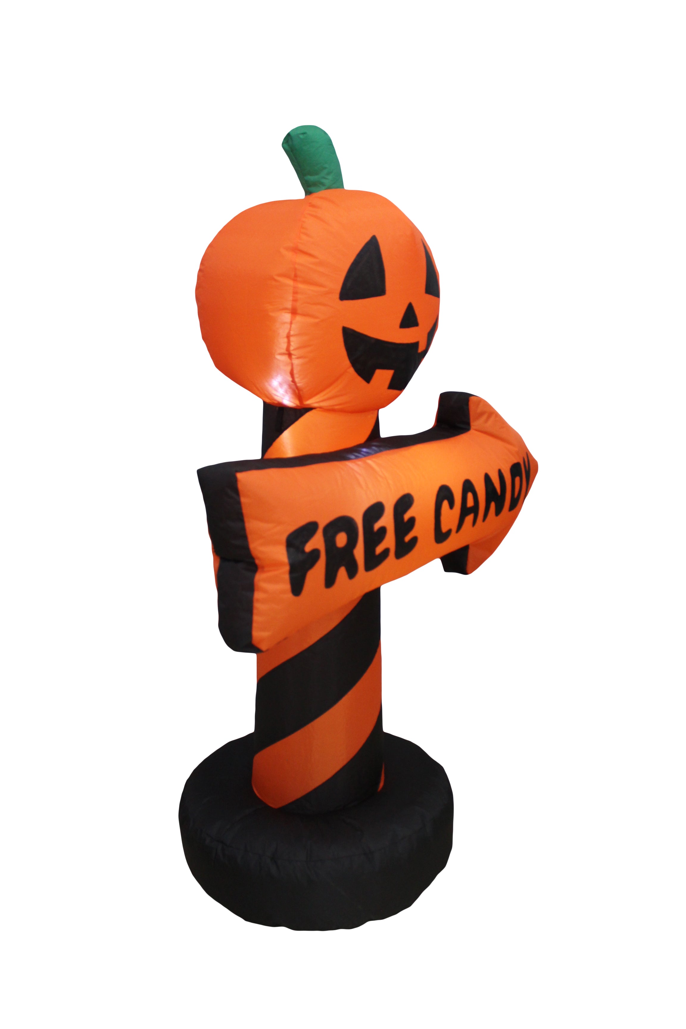 A Holiday Company 4ft Inflatable Pumpkin Guide, 4 ft Tall, Multi
