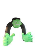 Load image into Gallery viewer, A Holiday Company 13ft Inflatable Halloween Archway with steady LED lighting, 9.5 ft Tall, Multi
