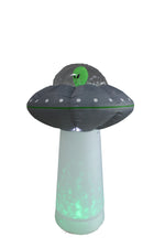 Load image into Gallery viewer, A Holiday Company 7ft Inflatable Alien UFO w/ Inferno Tractor Beam, 7 ft Tall, Multi
