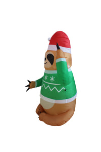A Holiday Company 4ft Tall Sweater Sloth, 4 ft Tall, Multi