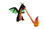 Load image into Gallery viewer, A Holiday Company 8ft Inflatable Fire Breathing Dragon, 8 ft Tall, Multi
