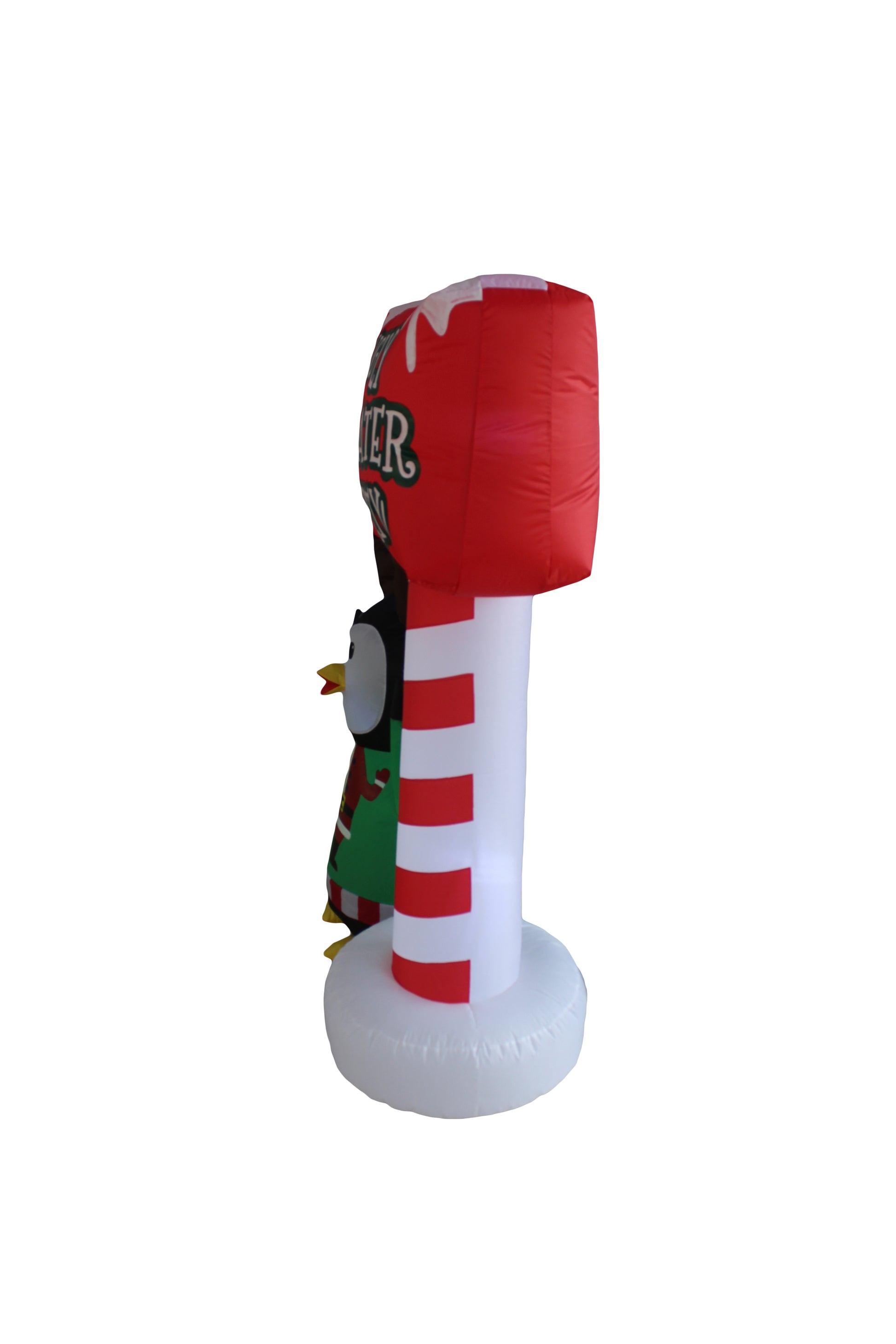 5-Ft Ugly Sweater Party Penguin Christmas Inflatable image 5
