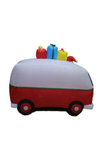Load image into Gallery viewer, A Holiday Company 7ft Vintage Holiday Van, 5.5 ft Tall, Multi

