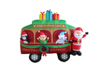 Load image into Gallery viewer, A Holiday Company 8ft Wide Christmas Caboose, 6 ft Tall, Multi

