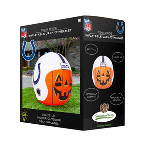 Indianapolis Colts Inflatable Jack-O' Helmet