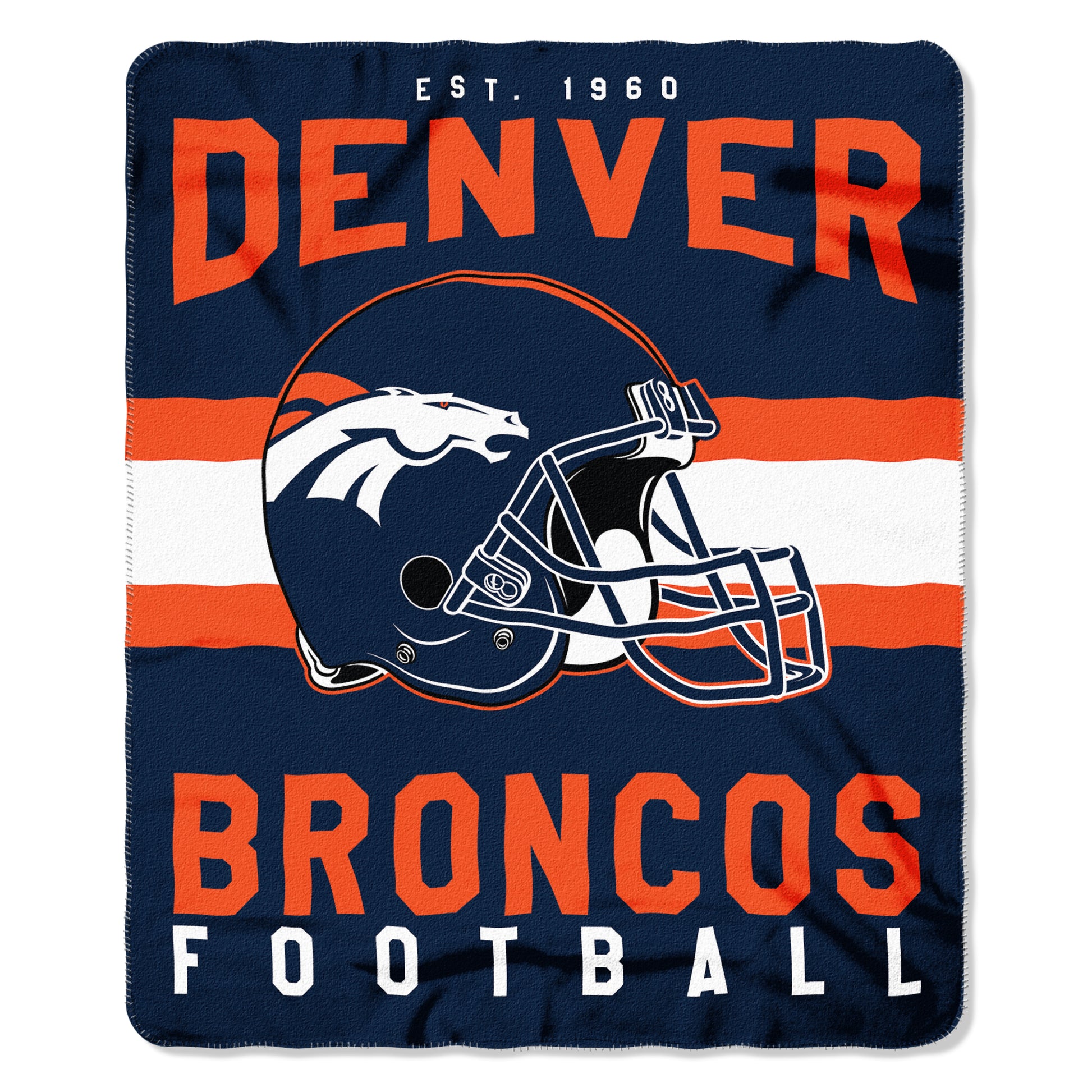 The Northwest Company Denver Broncos Fleece Throw