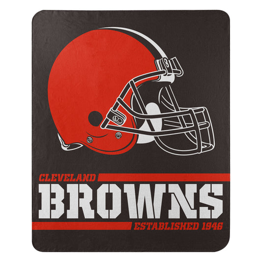 The Northwest Company Cleveland Browns Fleecee Throw, Brown image 2