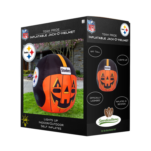 Pittsburgh Steelers Inflatable Jack-O' Helmet