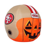 Load image into Gallery viewer, San Francisco 49ers Inflatable Jack-O&#39; Helmet
