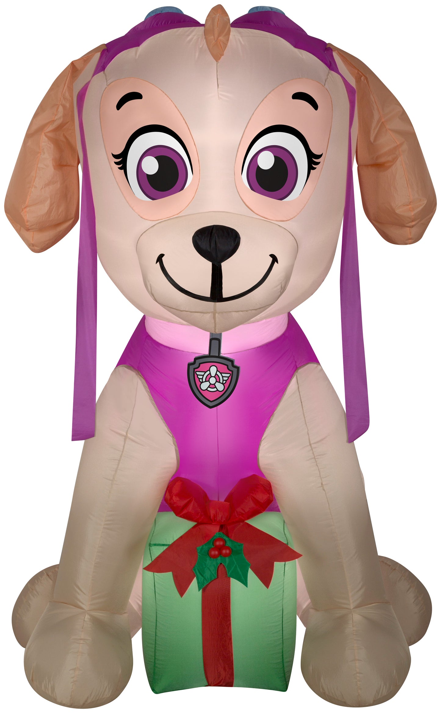 6.5' Skye w/ Present Christmas Inflatable