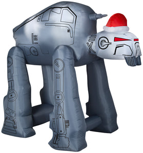 7.5' Airblown-Gorilla Walker w/Santa Hat-Giant-Star Wars Christmas Inflatable