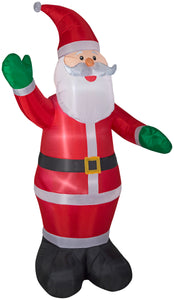 9' Airblown Santa Christmas Inflatable