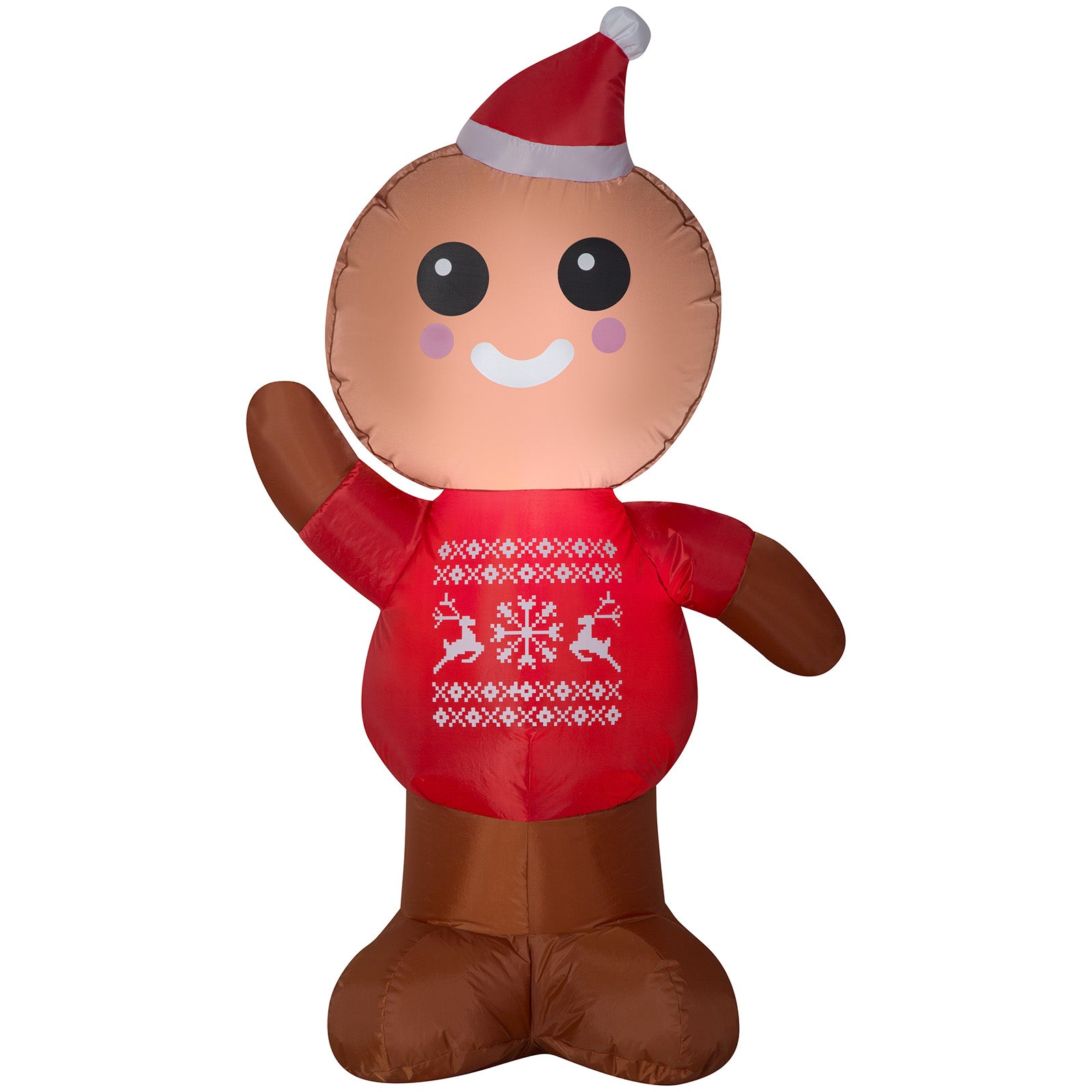 3.5' Airblown-Gingerbread Man Christmas Inflatable