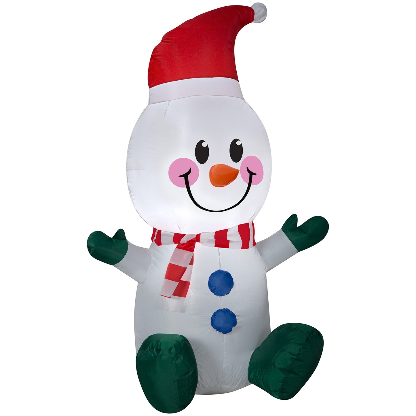 4' Snowman Christmas Inflatable