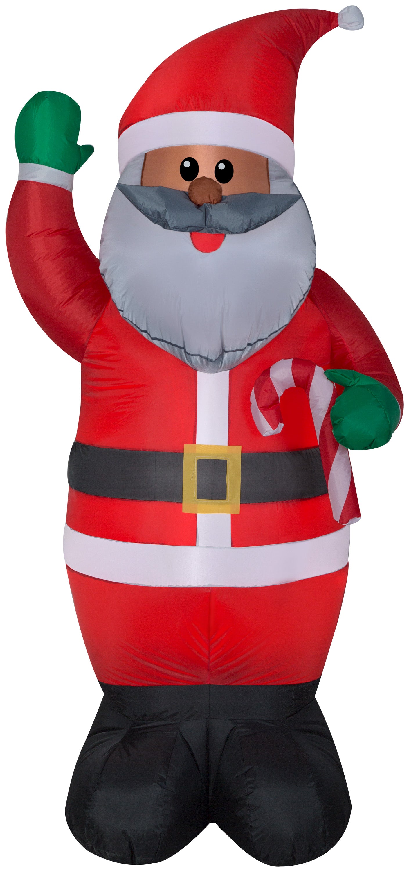6.5' African American Santa Christmas Inflatable