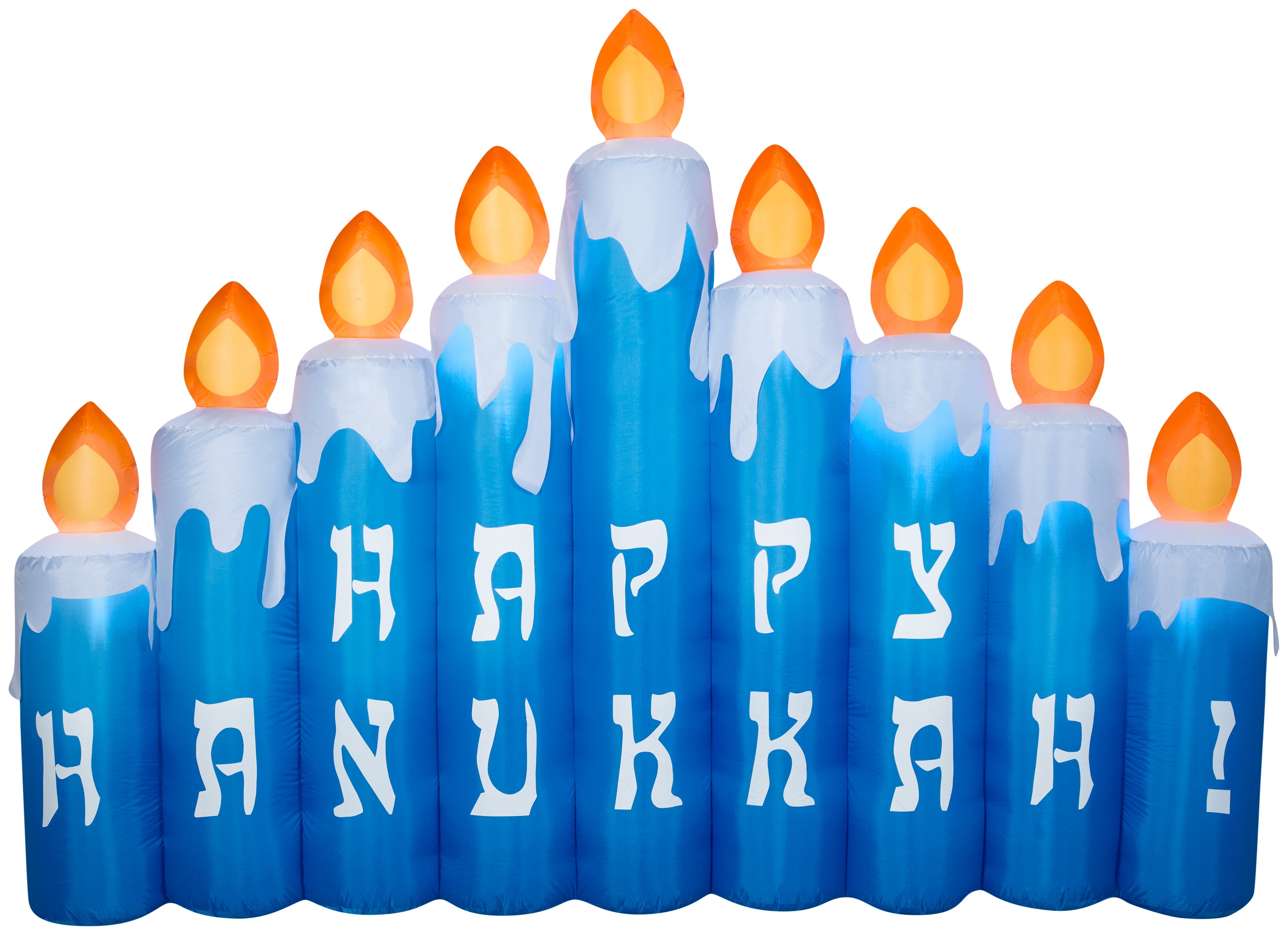9' Airblown Hanukkah Candles Scene Hanukkah Inflatable