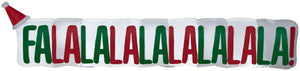 Gemmy 11,5' Airblown Inflatable FaLaLa Sign