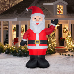 10' Gemmy Airblown Inflatable Santa Giant