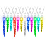 Load image into Gallery viewer, Christmas ColorMotion Light String-Icicle-S/24-7&quot;5&quot;5&quot; (Multi)
