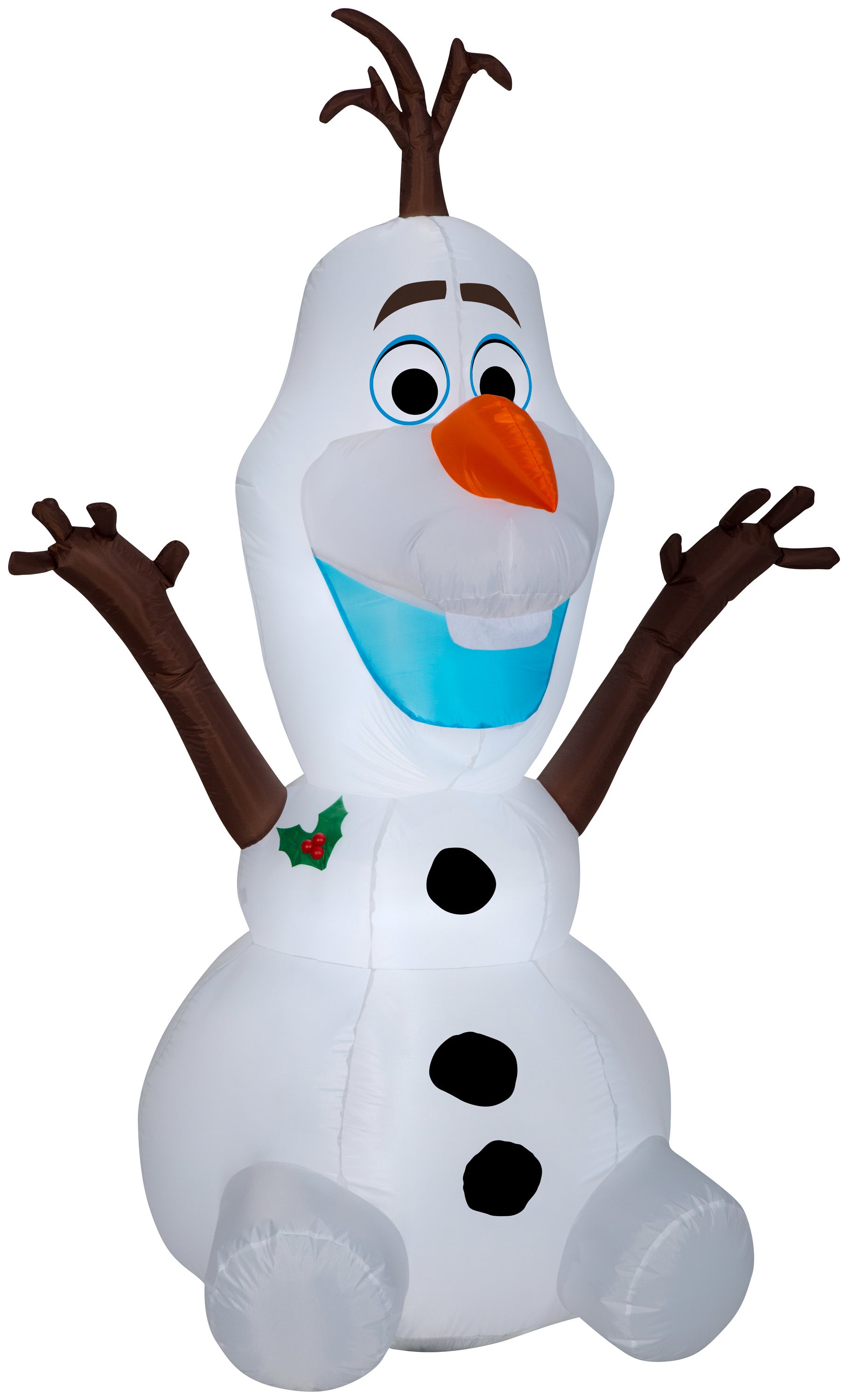 6' Airblown Olaf Sitting Disney Christmas Inflatable
