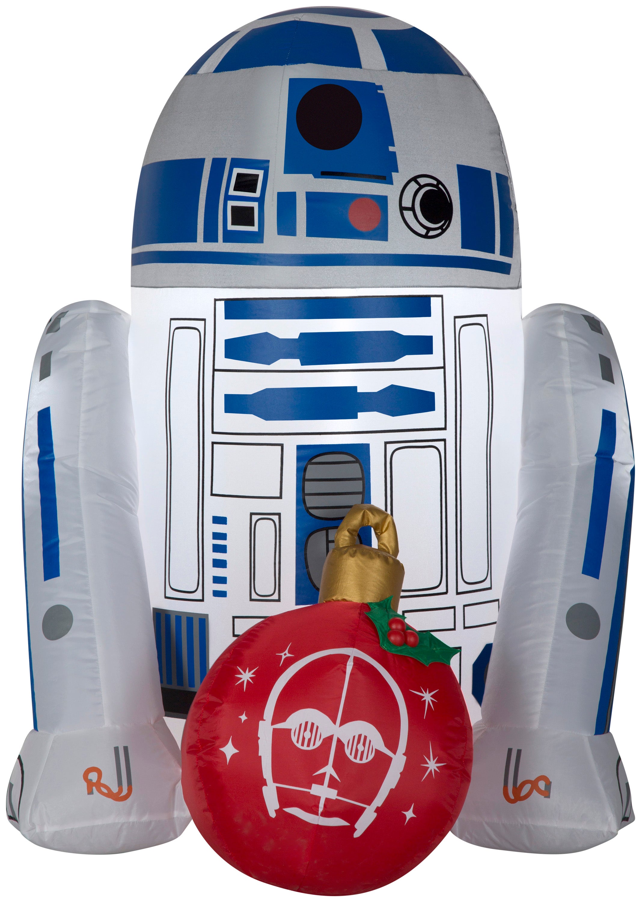 3' Airblown R2D2 w/ Ornament Star Wars Christmas Inflatable