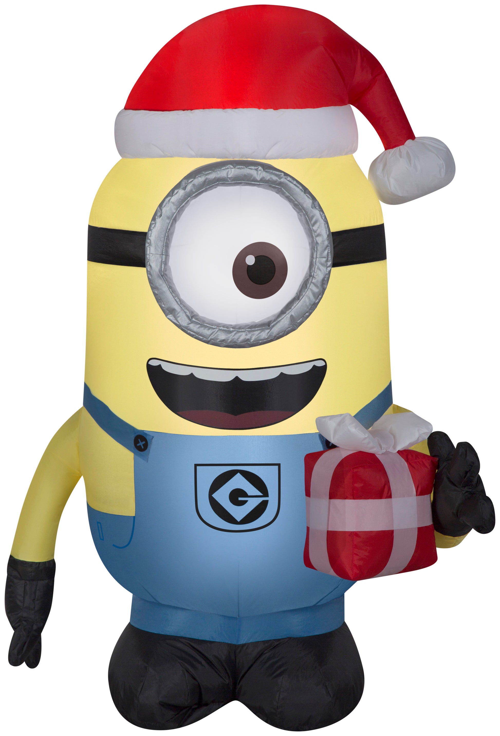 3.5' Minion Stuart w/Present Christmas Inflatable