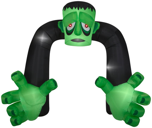 8' Archway Monster Halloween Inflatable