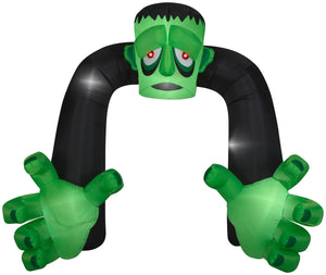 8' Airblown Archway Monster Halloween Inflatable