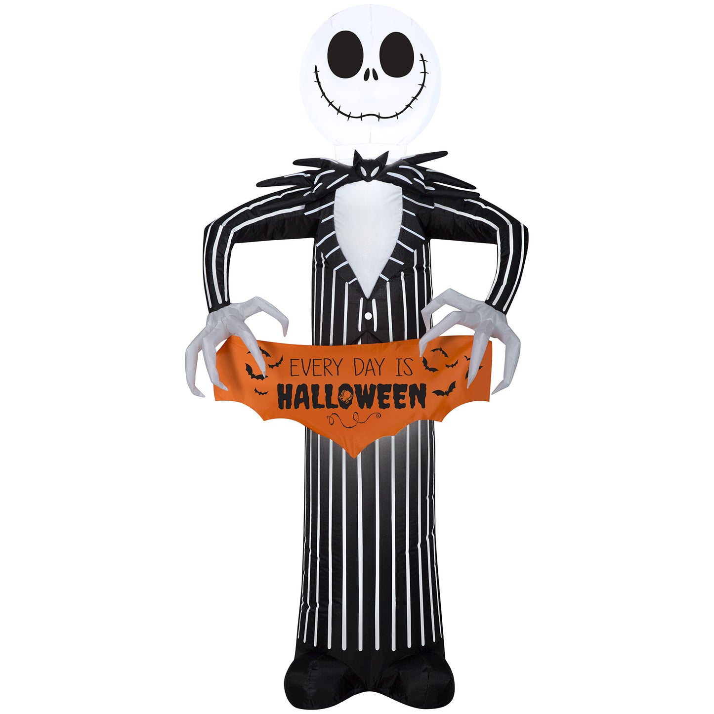 5' Jack Skellington w/ banner Disney Halloween Inflatable