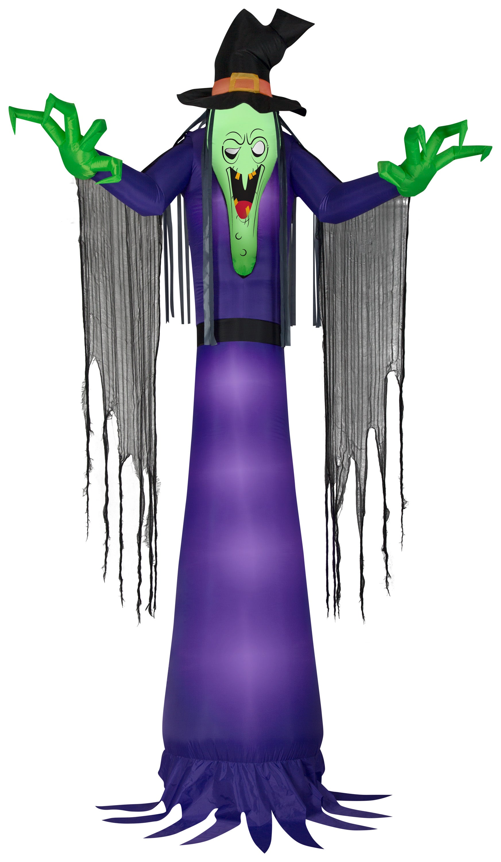 12' Giant Scary Witch Halloween Inflatable