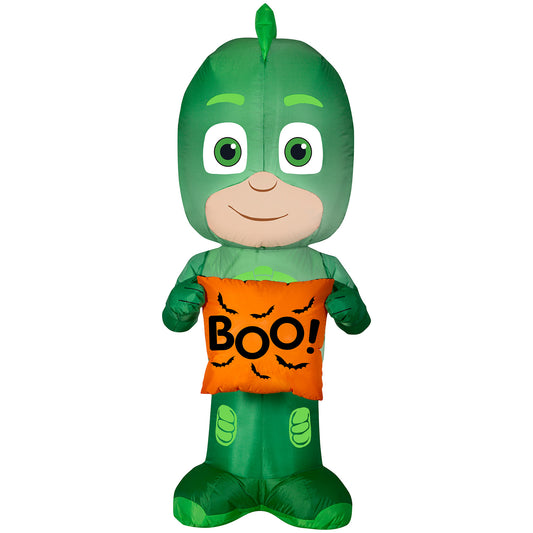 5' Gekko w/ Treat Bag PJ Mask Halloween Inflatable